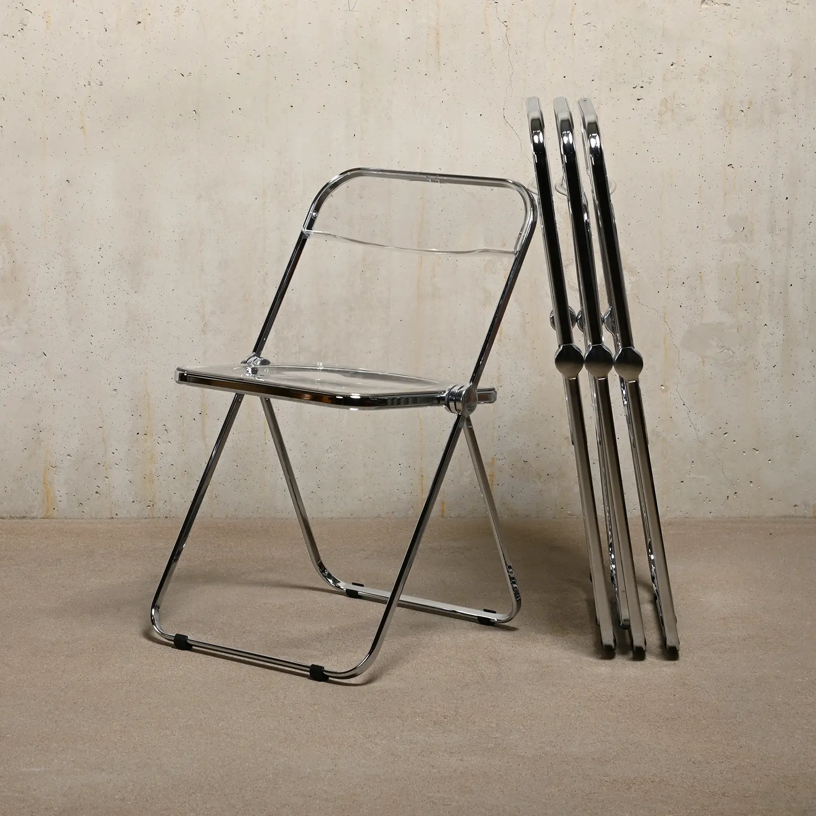 Giancarlo Piretti Plia Folding Chair