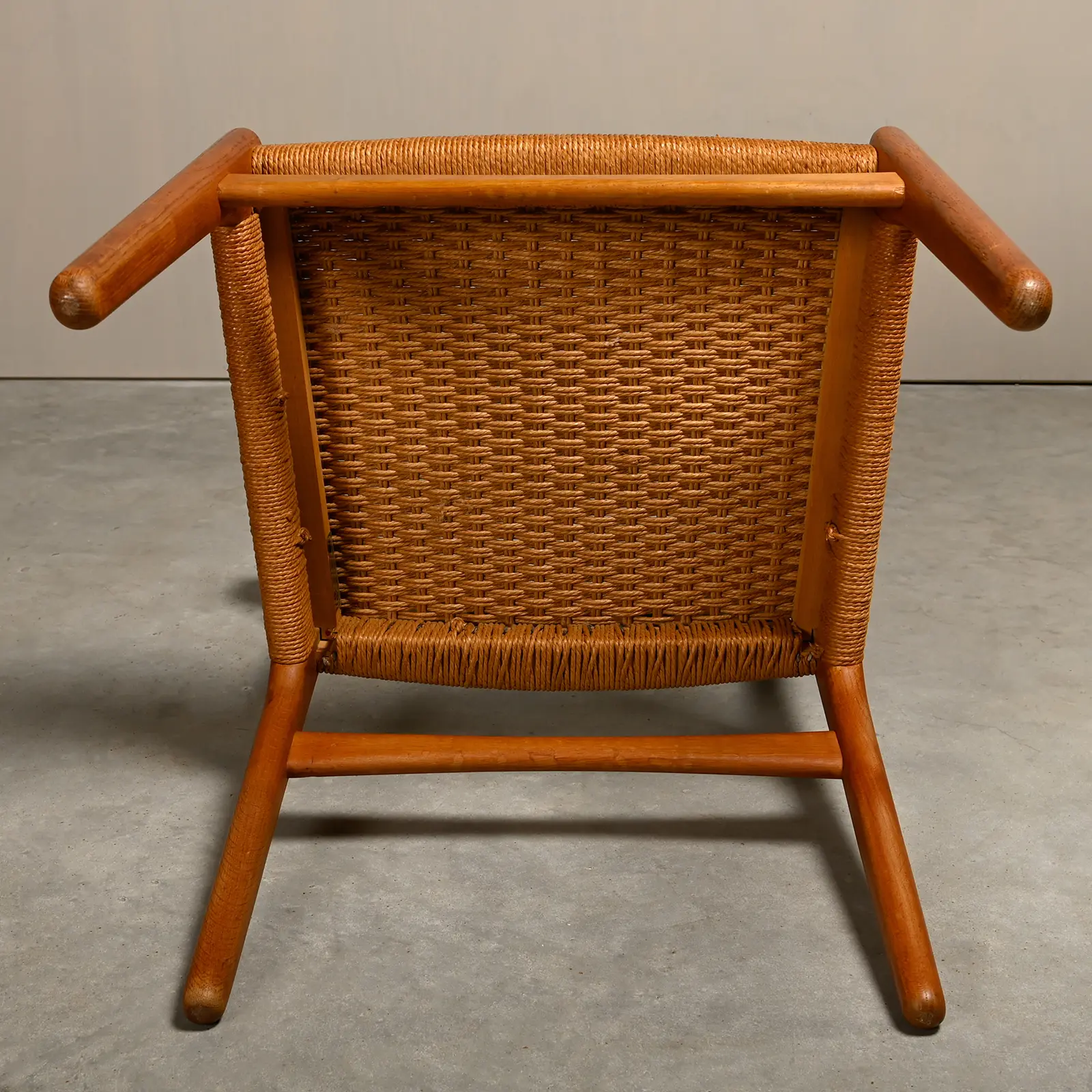 Hans J. Wegner CH23 dining chairs Carl Hansen & Son, Denmark oak, teak and papercord