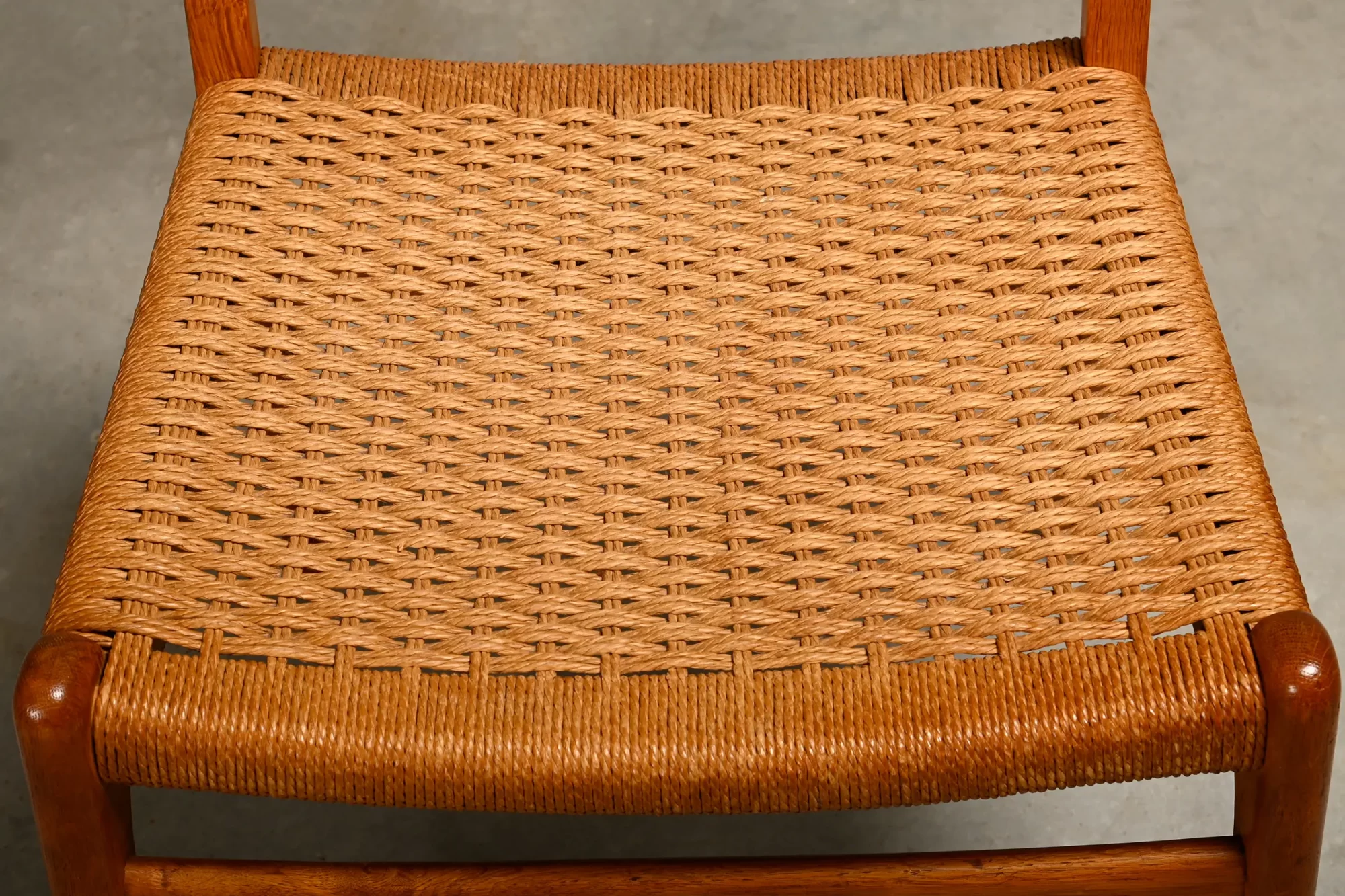 Hans J. Wegner CH23 dining chairs Carl Hansen & Son, Denmark oak, teak and papercord