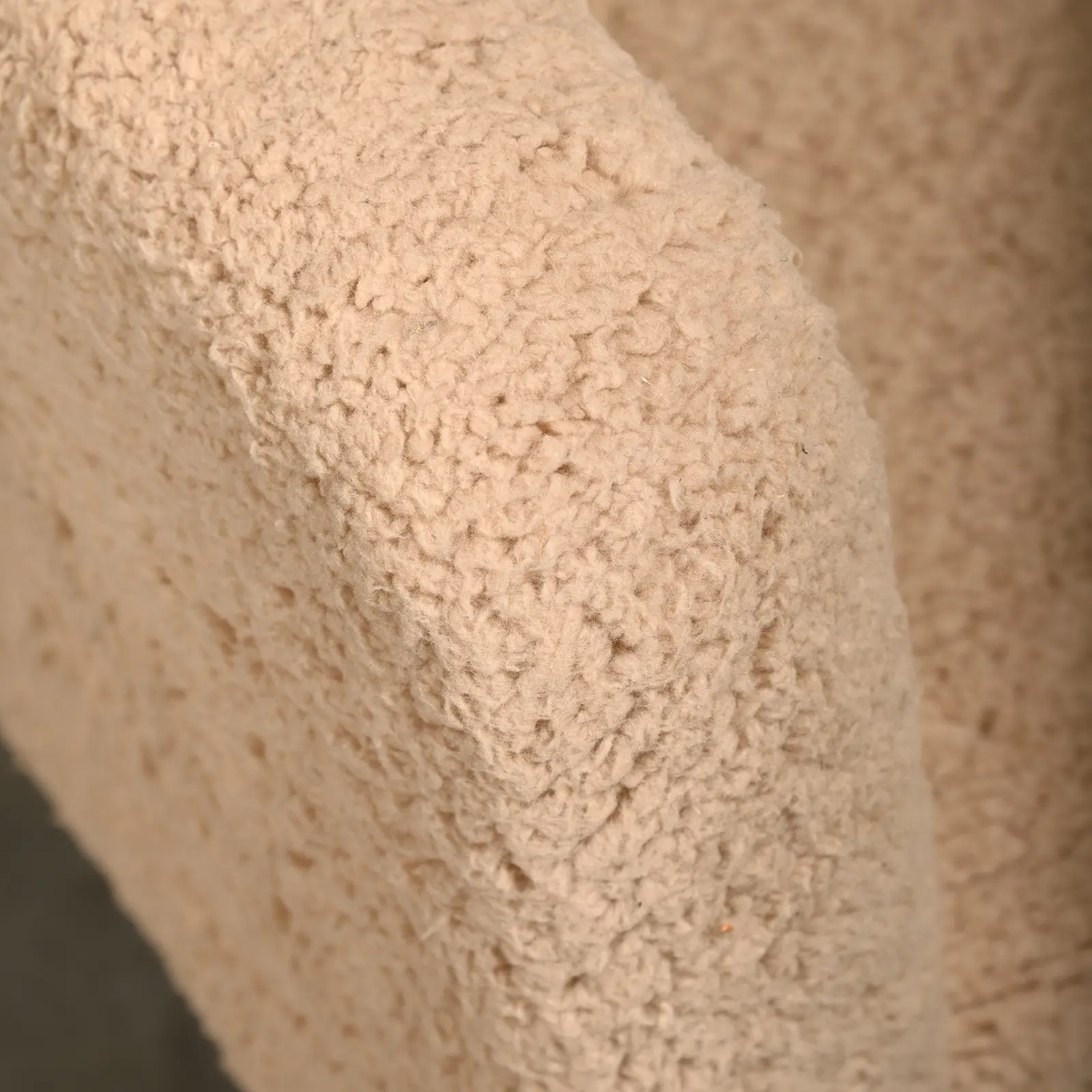 Nathan Lindberg Design Model 42 Armchairs with beige Teddy Fabric