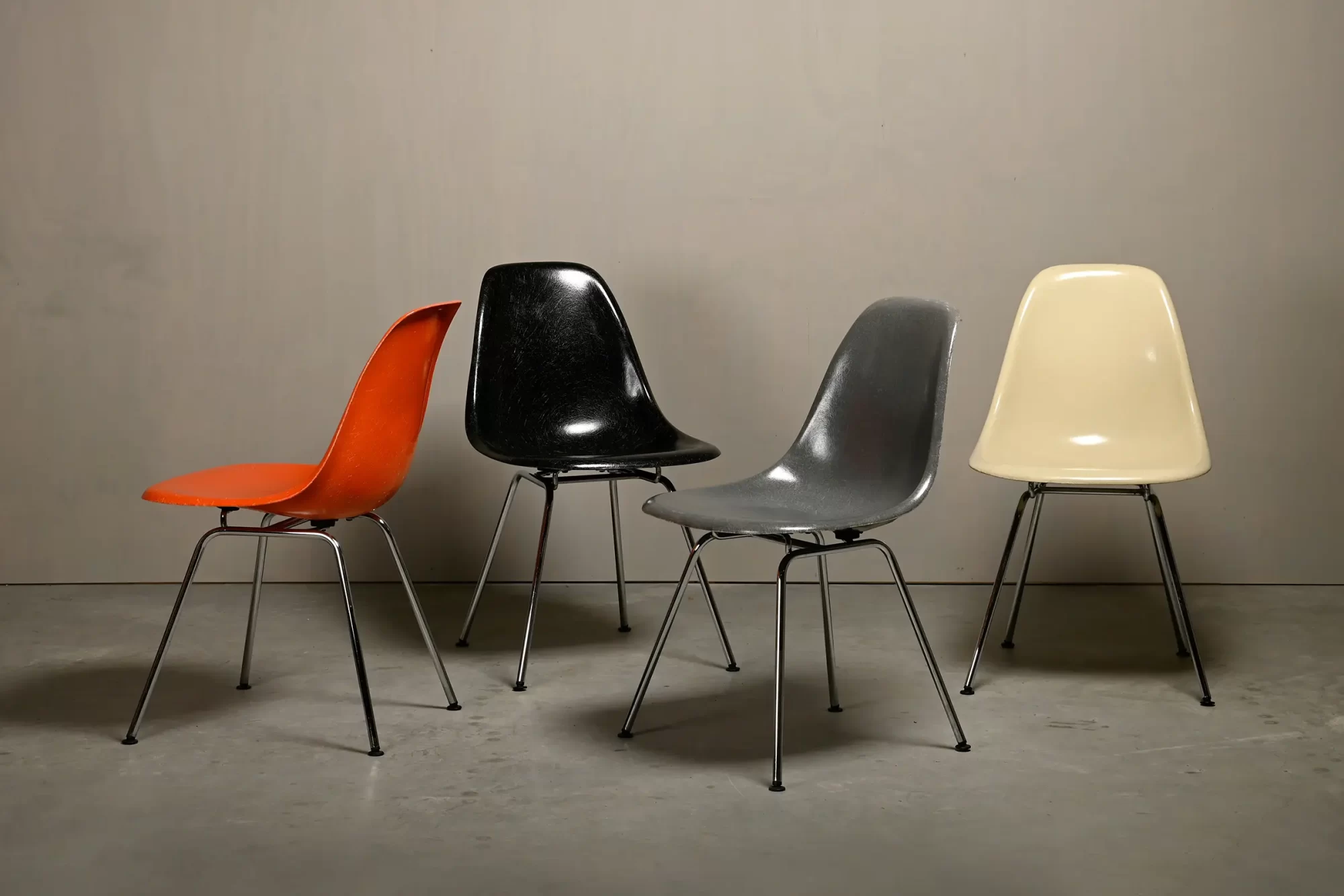 Charles & Ray Eames DSX Dining Chairs Herman Miller
