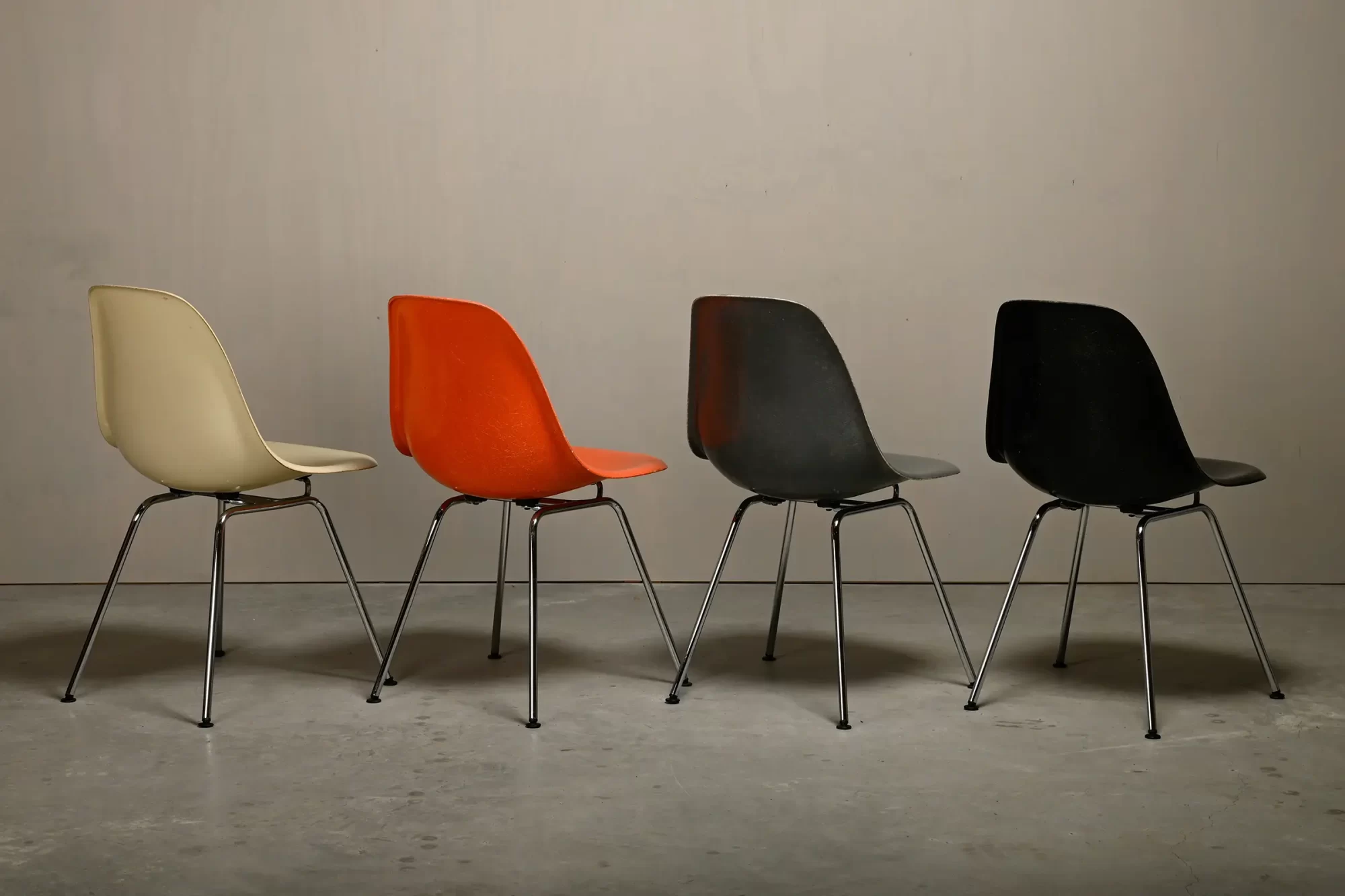 Charles & Ray Eames DSX Dining Chairs Herman Miller
