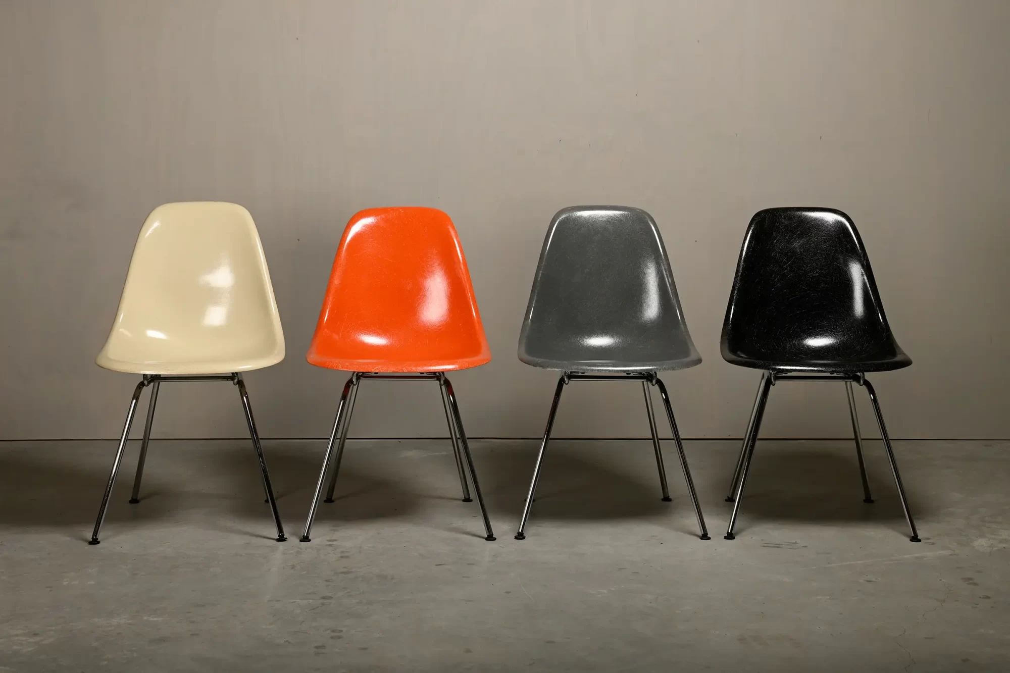 Charles & Ray Eames DSX Dining Chairs Herman Miller