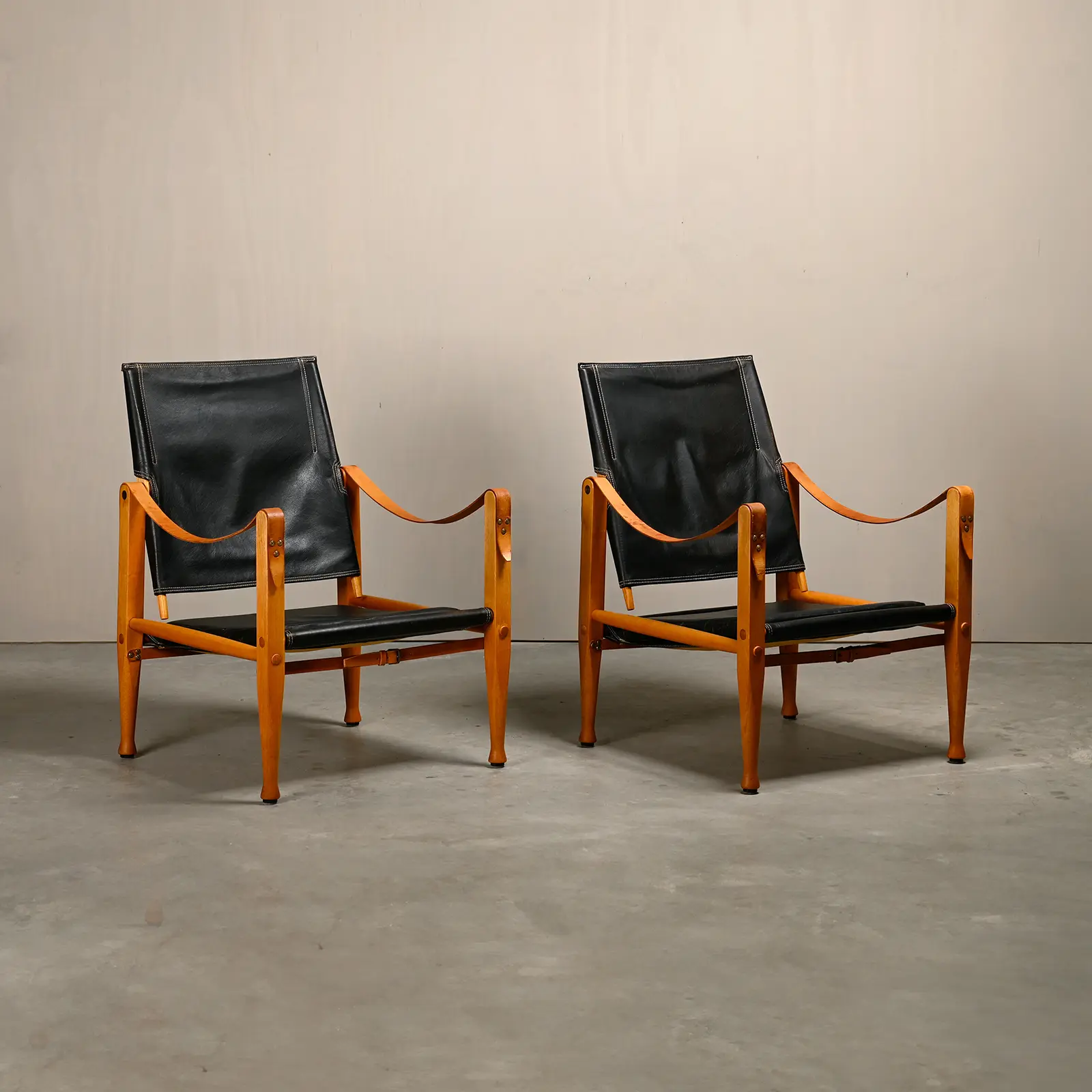 Kaare Klint KK47000 Safari Chairs