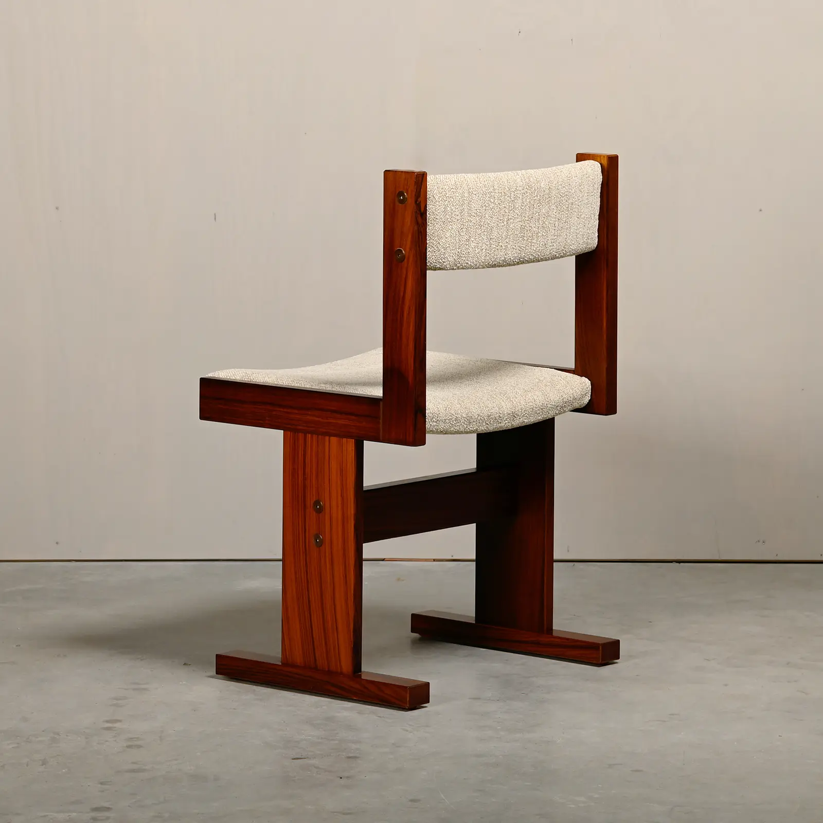 Poul H. Poulsen rosewood dining chairs for Gangsø Møbler, Denmark 1970s
