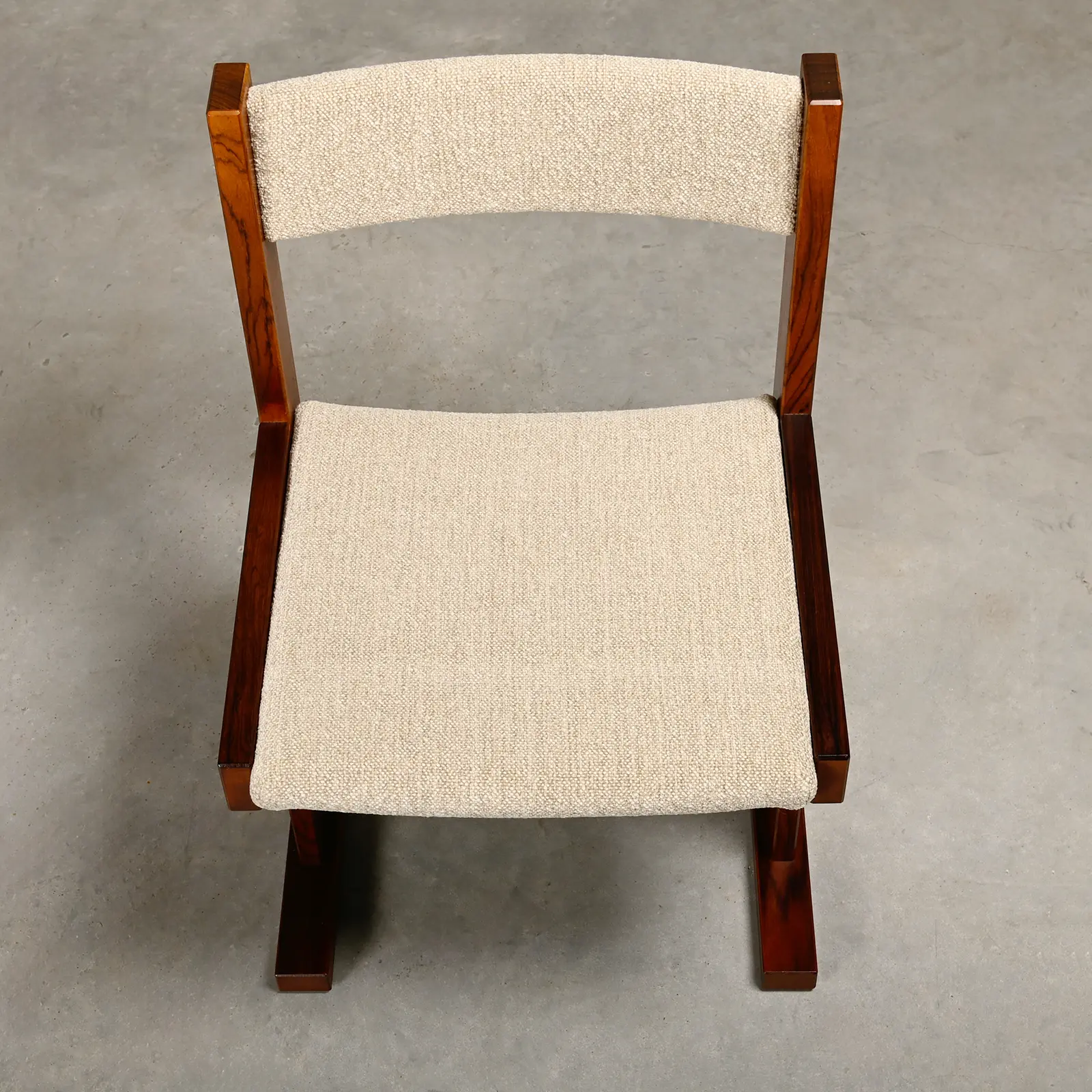Poul H. Poulsen rosewood dining chairs for Gangsø Møbler, Denmark 1970s