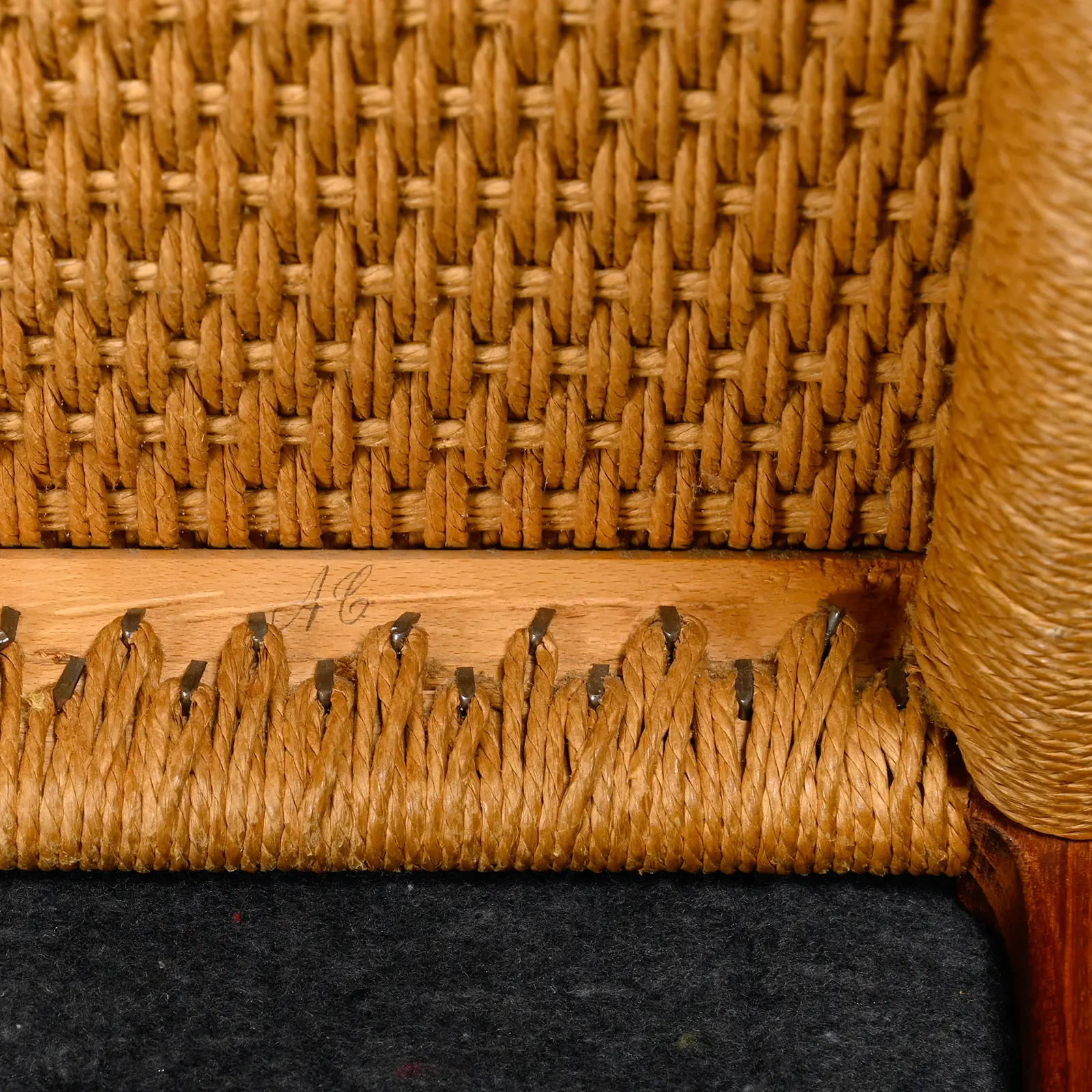 Niels O. Møller Dining Chairs Teak Papercord Model 71, J.L. Møllers Møbelfabrik