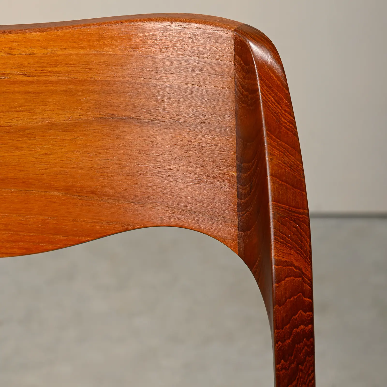 Niels O. Møller Dining Chairs Teak Papercord Model 71, J.L. Møllers Møbelfabrik