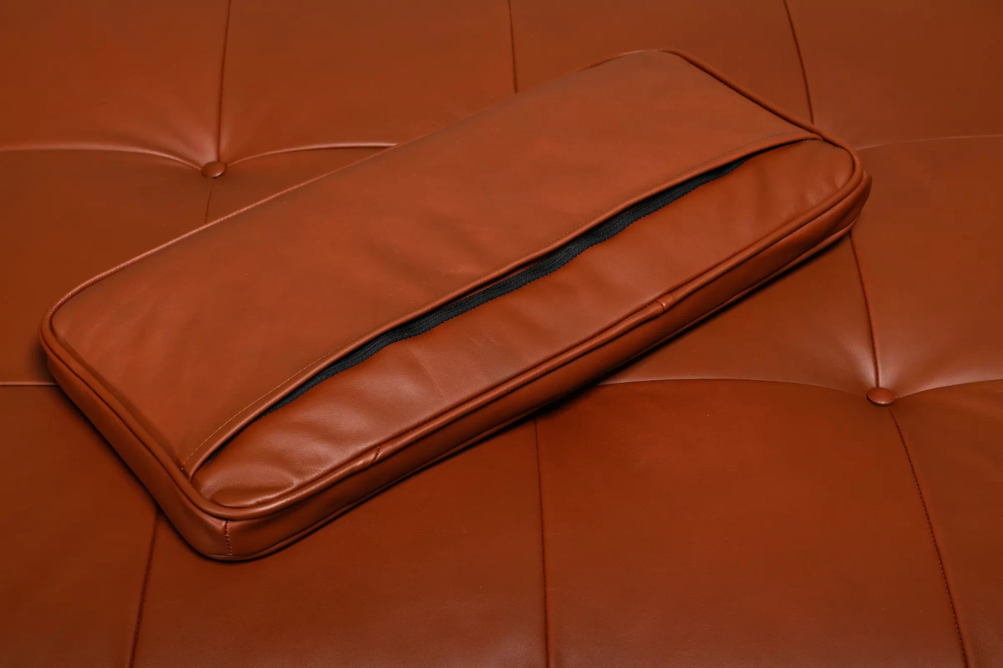 Poul M. Volther Daybed in Beech wood and Leather for FDB Møbler, Denmark 1960s