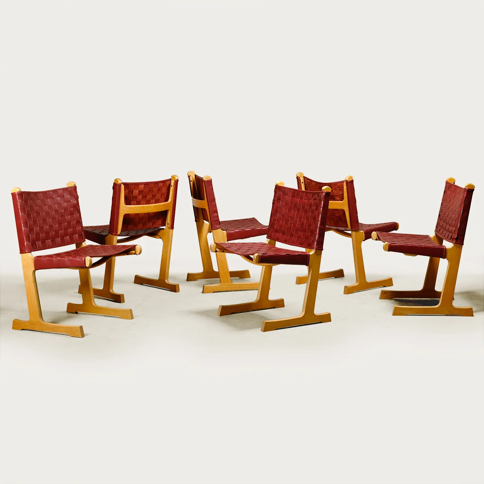 Ditte & Adrian Heath Cantilever Dining Chairs