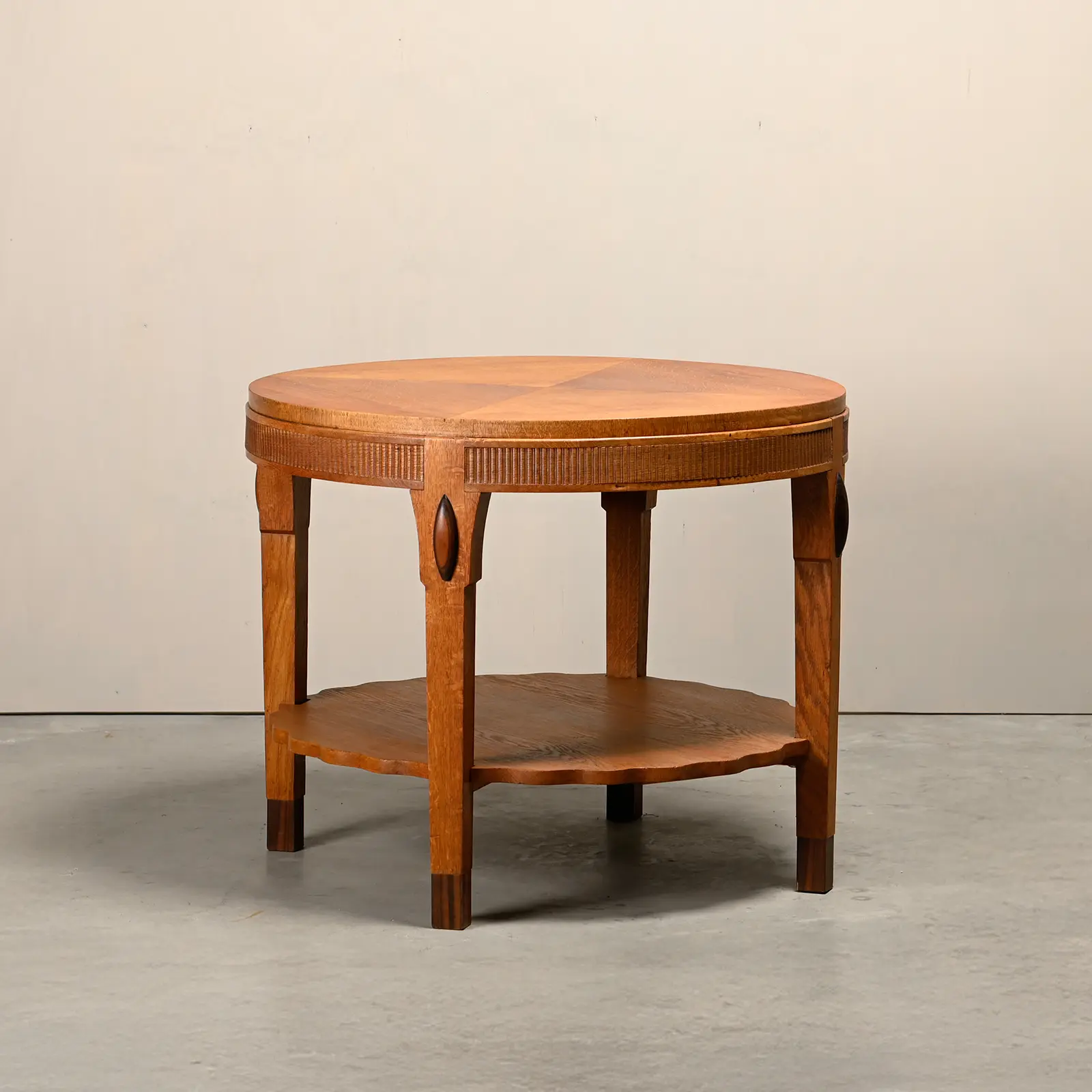 Art Deco Amsterdam School Side Table