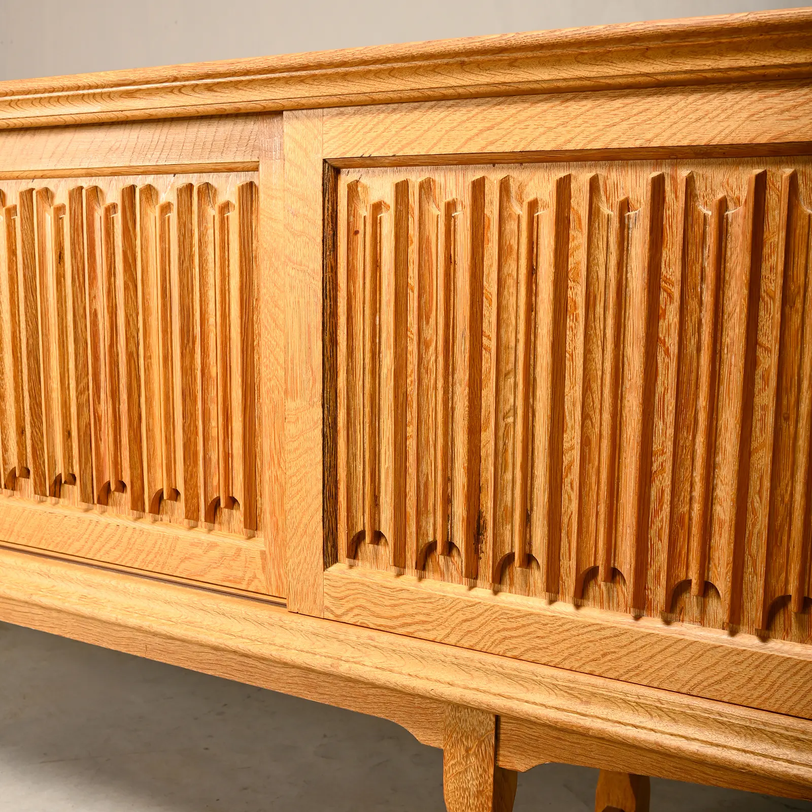 Henning Kjærnulf Danish Brutalist Sideboard