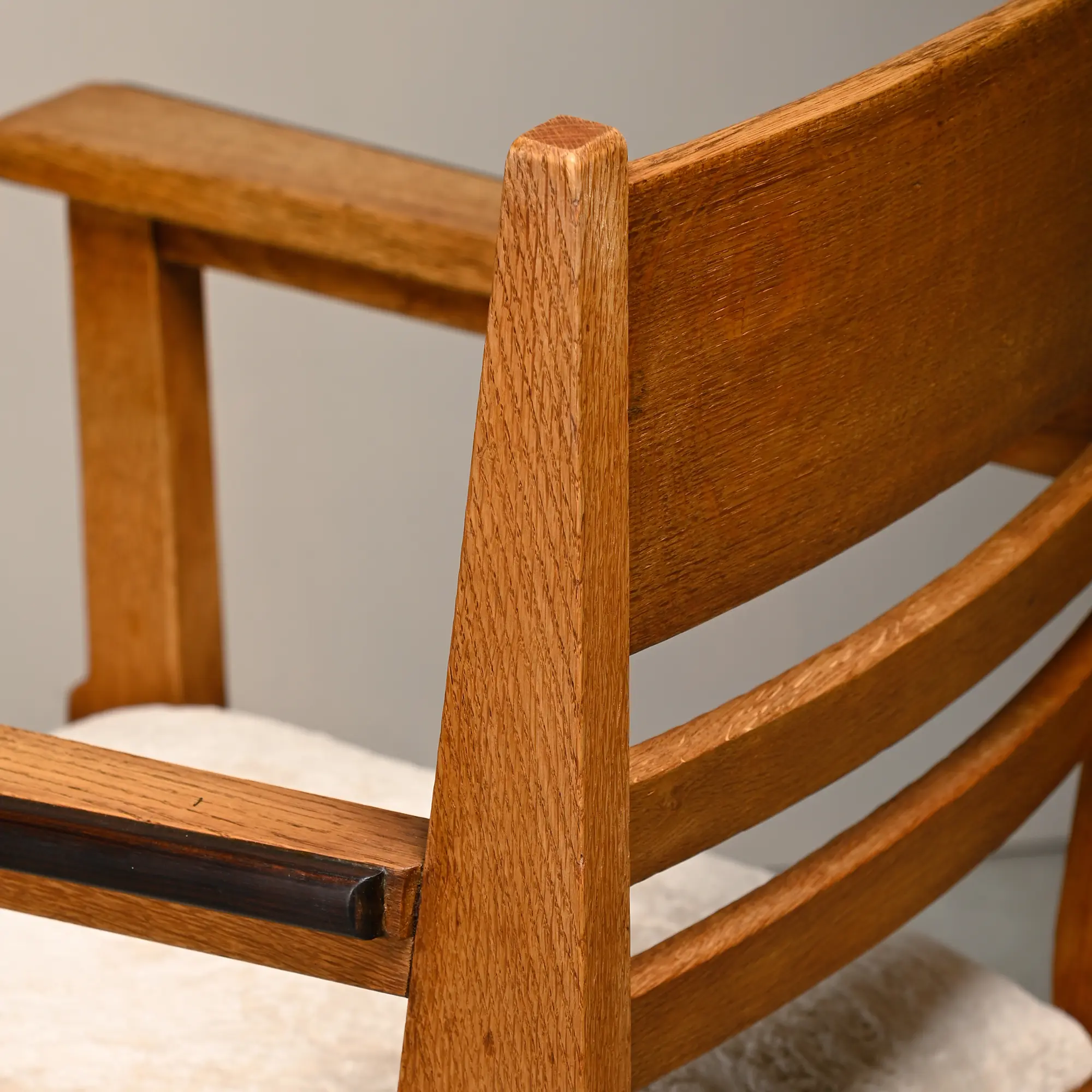 Pair Art Deco Amsterdams School Armchairs