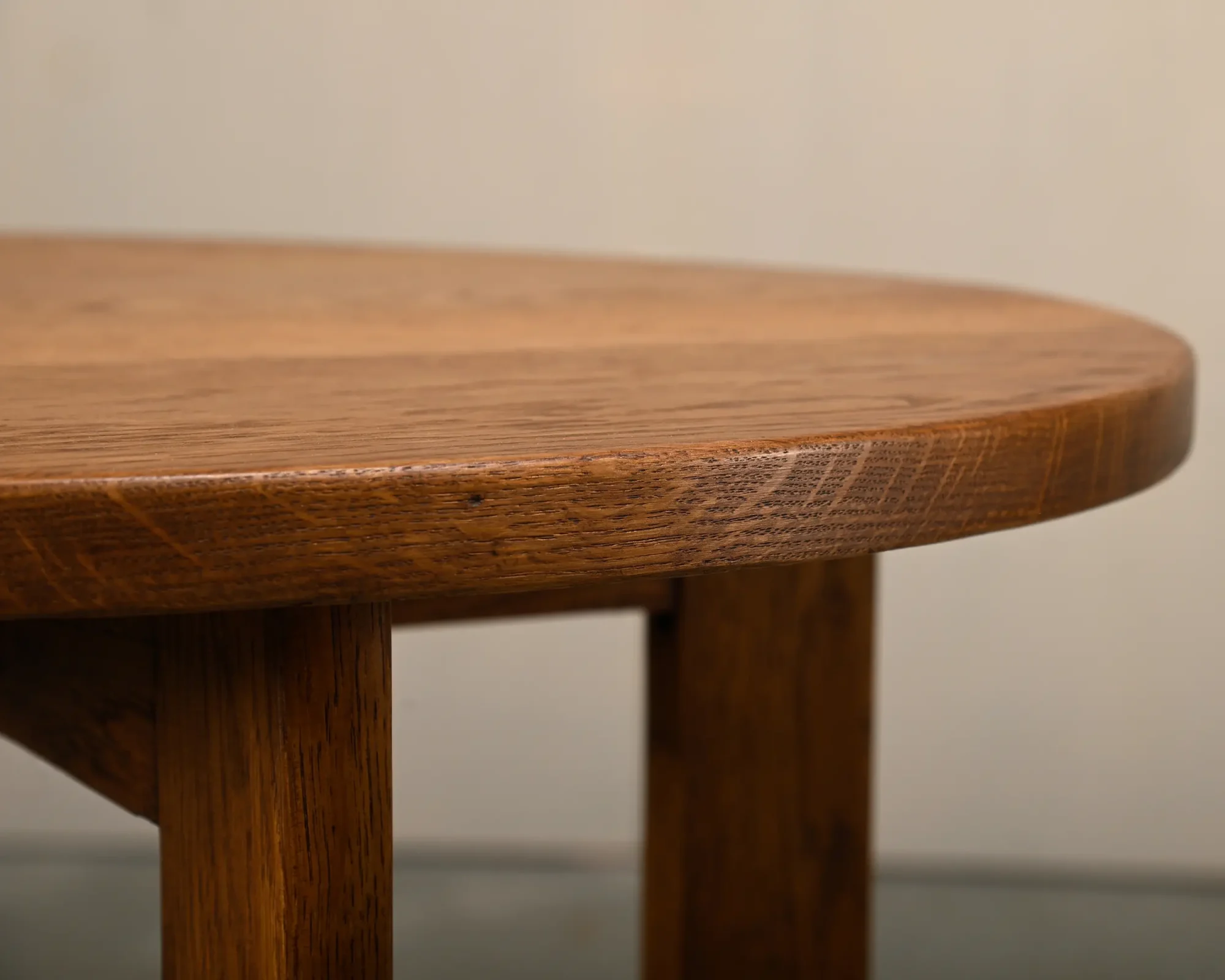 Dutch Modernist Art Deco Amsterdam School small Side Table oak