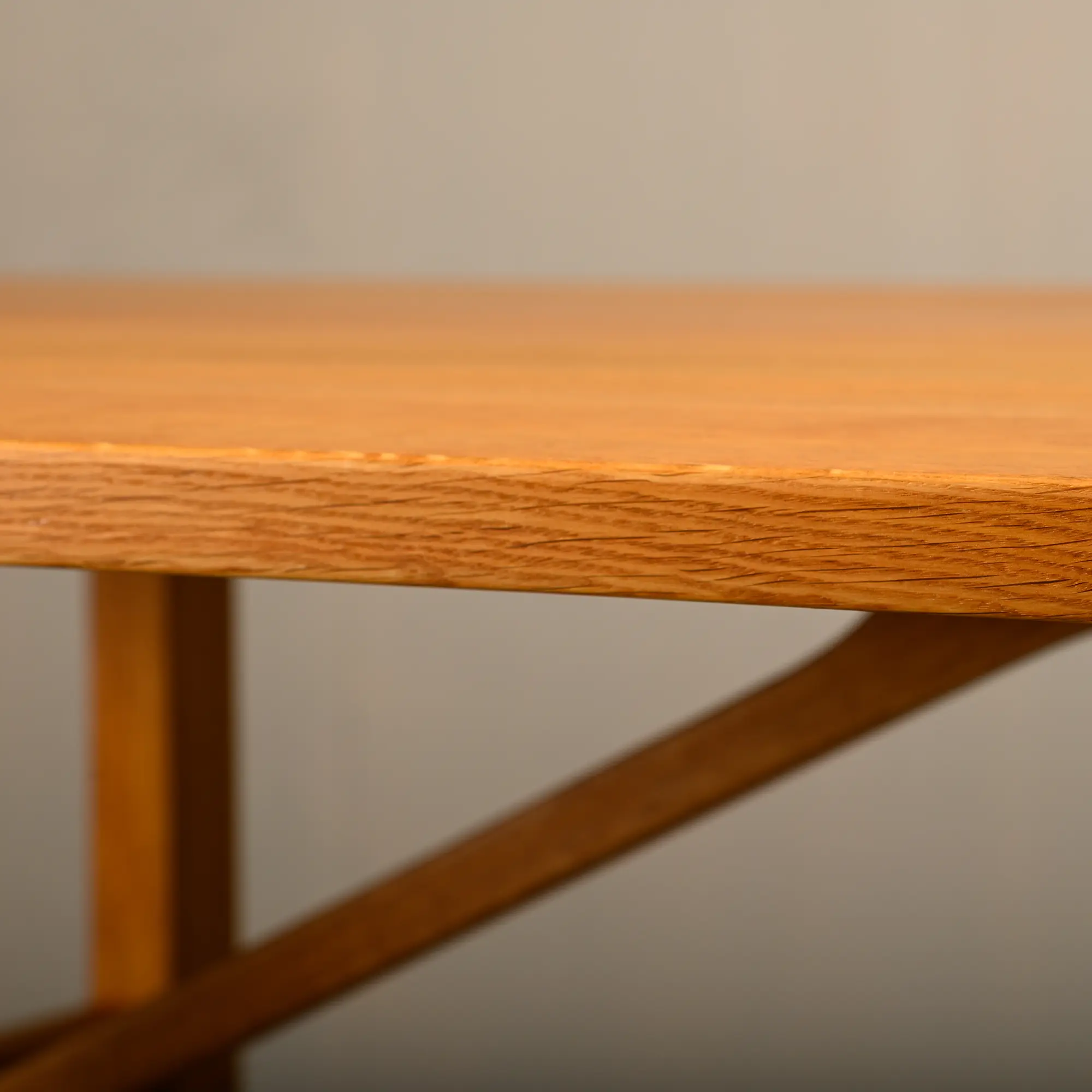 Solid Oak Dining Table for Fredericia Møbelfabrik, Denmark