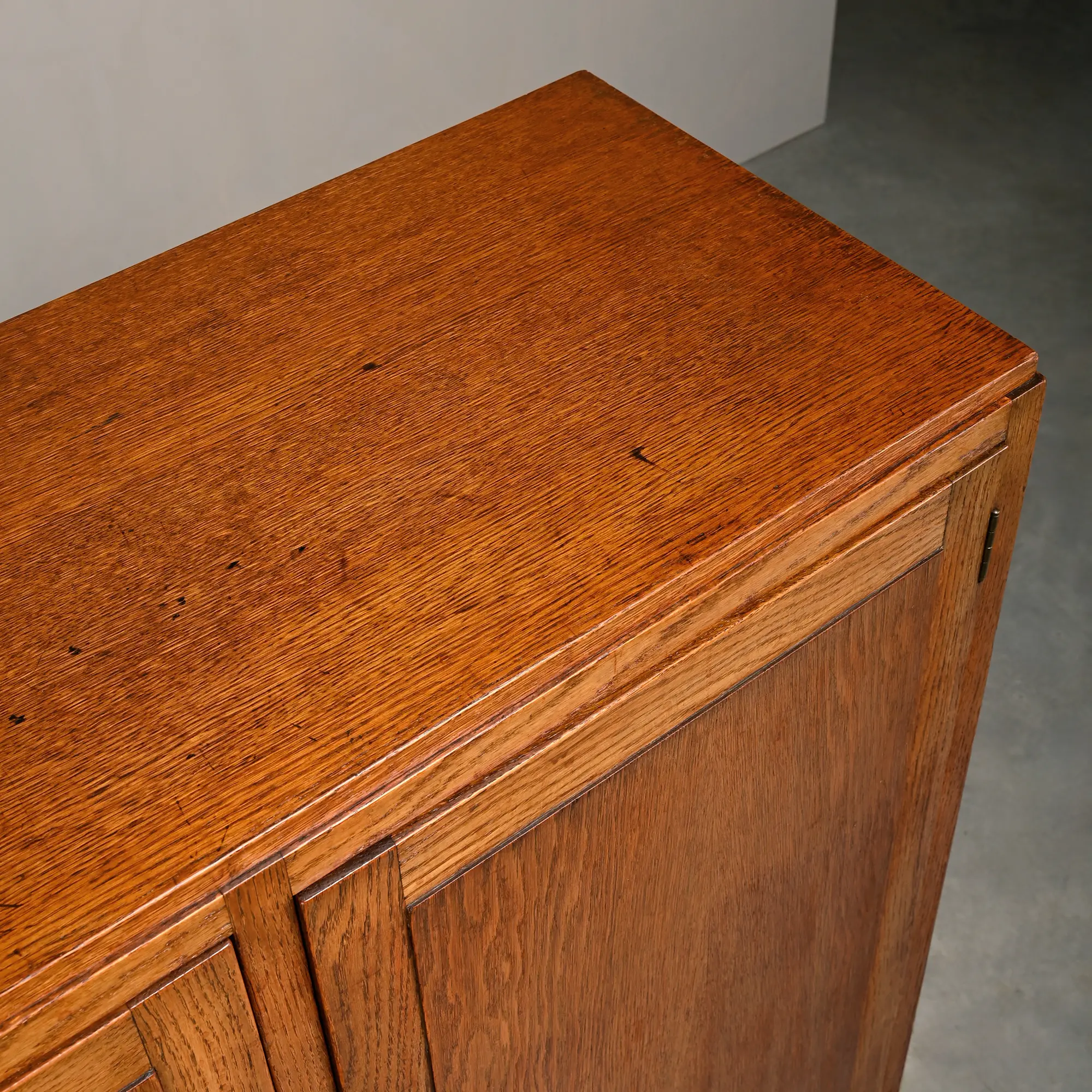 Modernist Oak Archive Cabinet / Chest of Drawers in Amsterdam School style